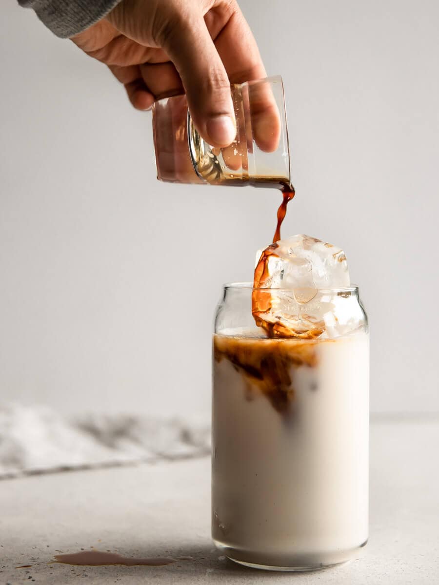 Bourbon Vanilla Iced Latte