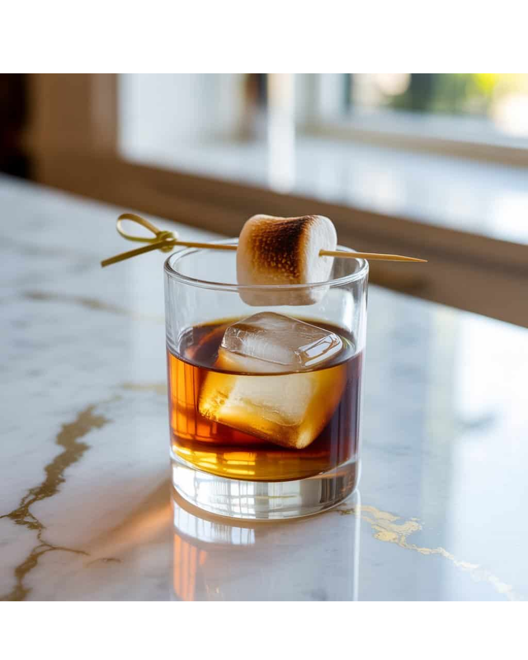 Charred Marshmallow Old Fashioned